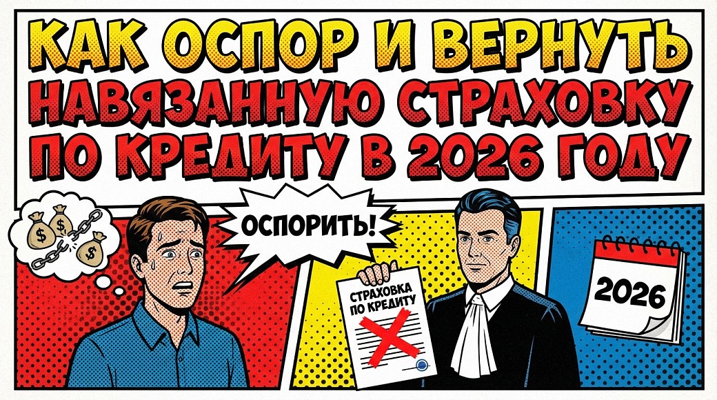 Как оспорить и вернуть навязанную страховку по кредиту в 2026 году