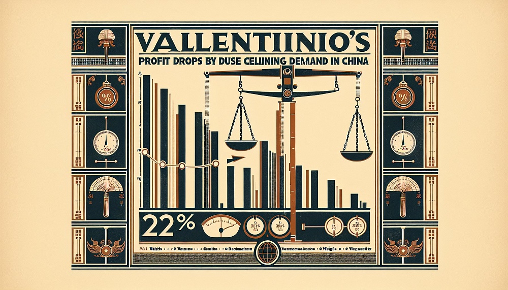 Прибыль Valentino упала на 22% из-за снижения спроса в Китае