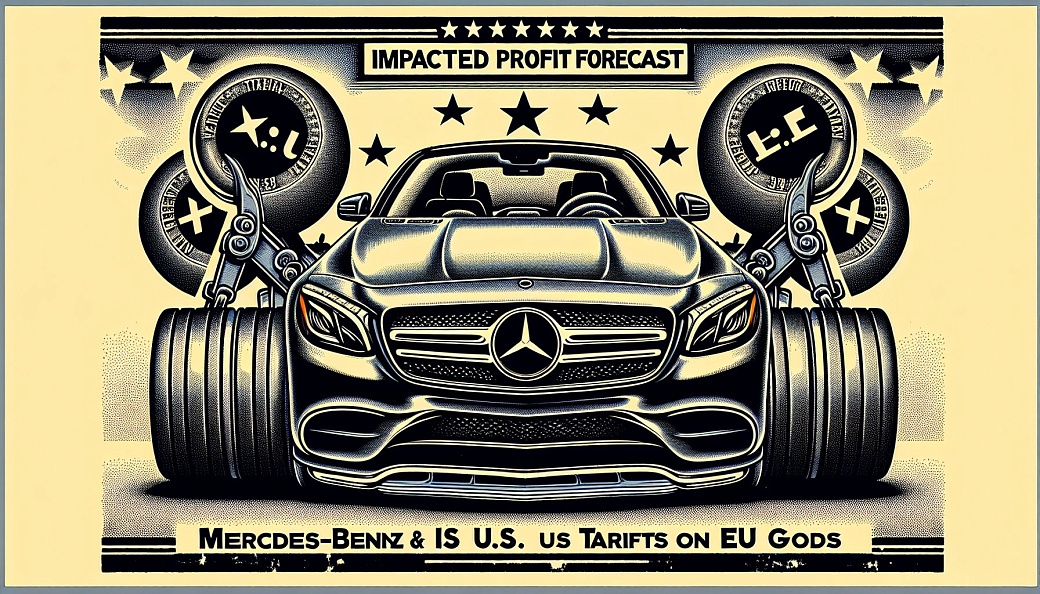 Mercedes-Benz снижает прогноз прибыли из-за тарифов США на товары ЕС