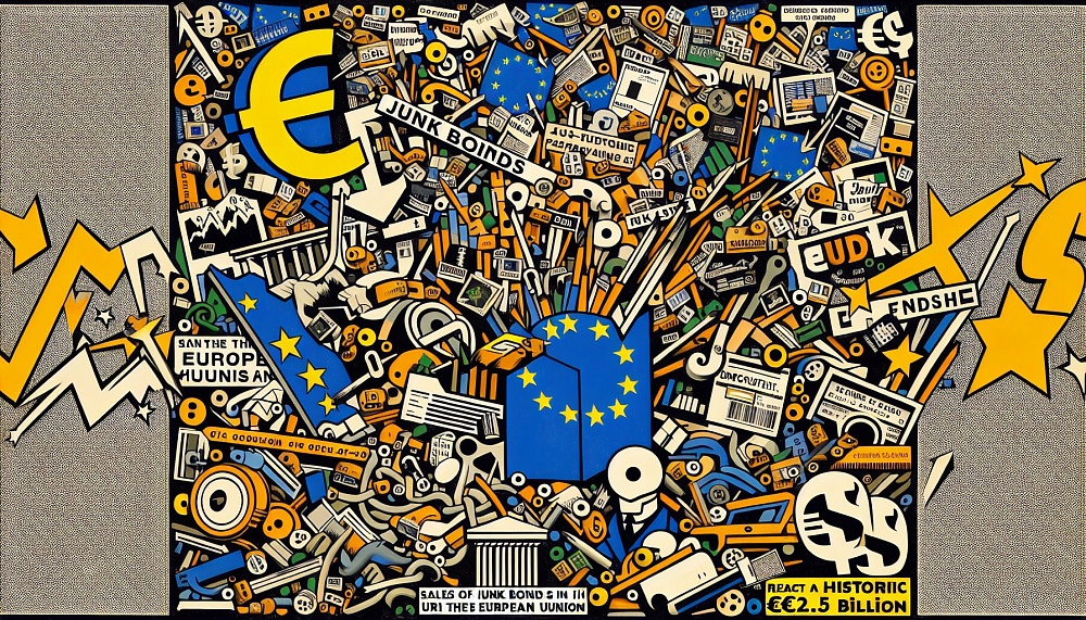 Продажи мусорных облигаций в ЕС достигли рекордных €22,5 млрд