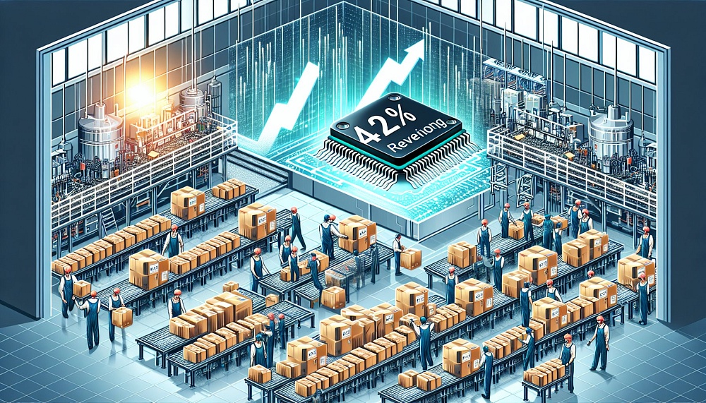 TSMC увеличила квартальную выручку на 42% благодаря спросу на чипы для ИИ.