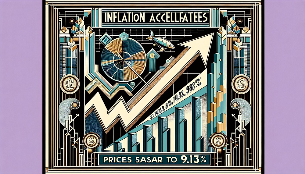 Инфляция ускоряется: цены взлетели до 9,13%