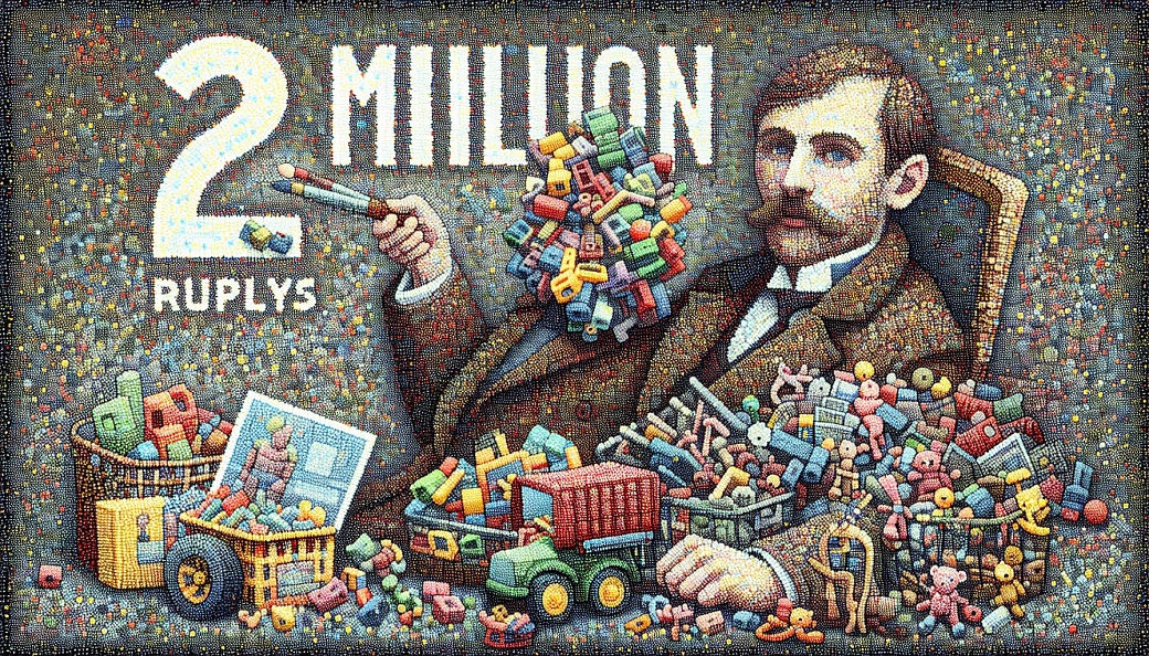 Продажи игрушек Лабубу в России достигли 2 млн рублей за май.