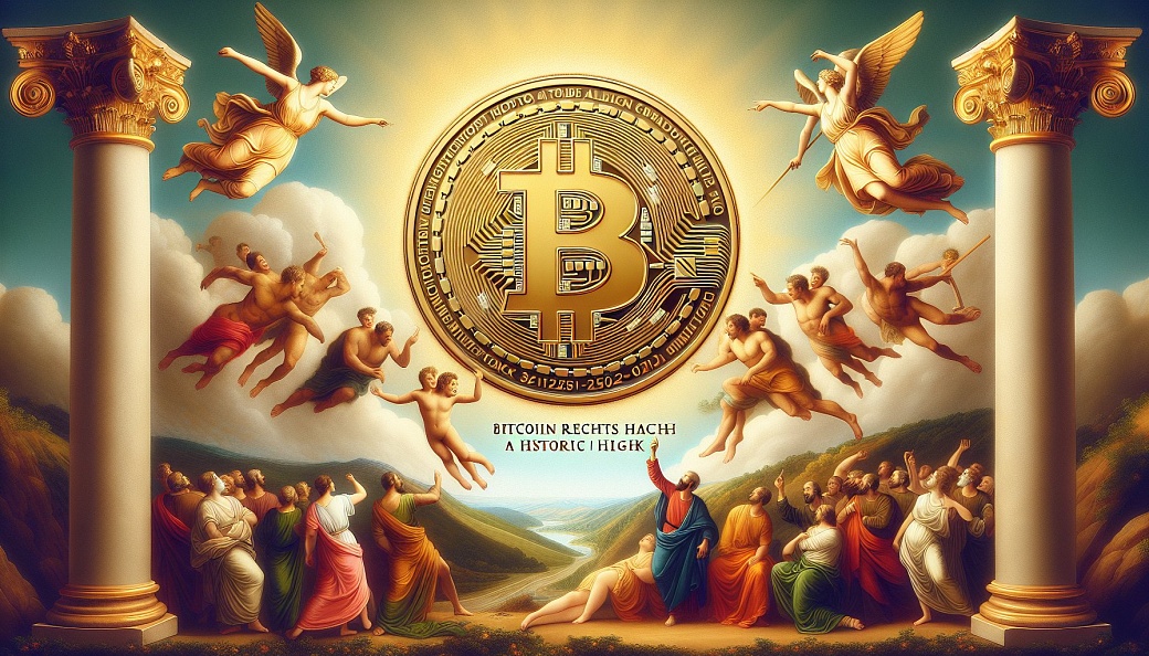 Биткойн достиг исторического максимума в $112,022 тыс.