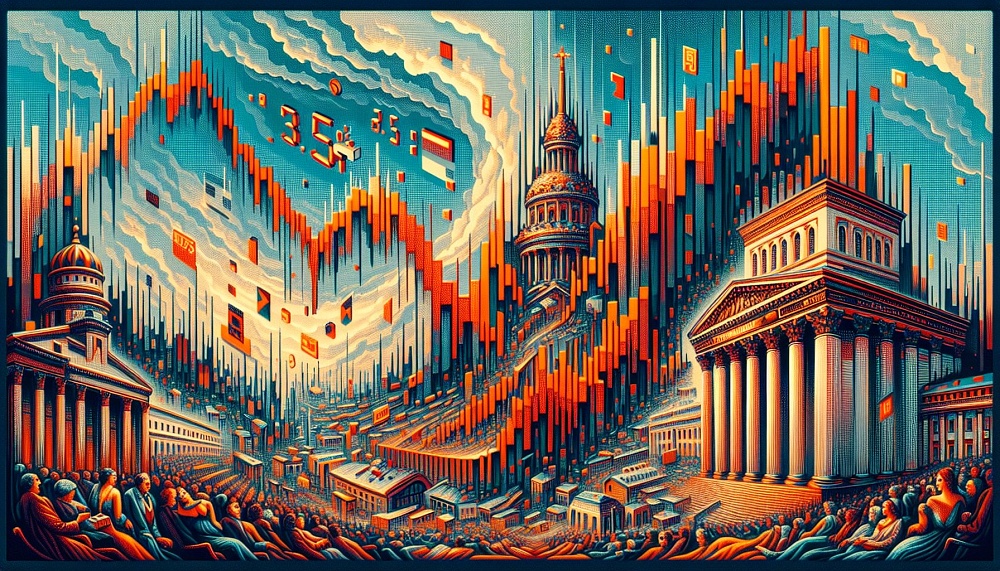 Неопределенность обрушила Московскую биржу: индекс упал на 3,5%