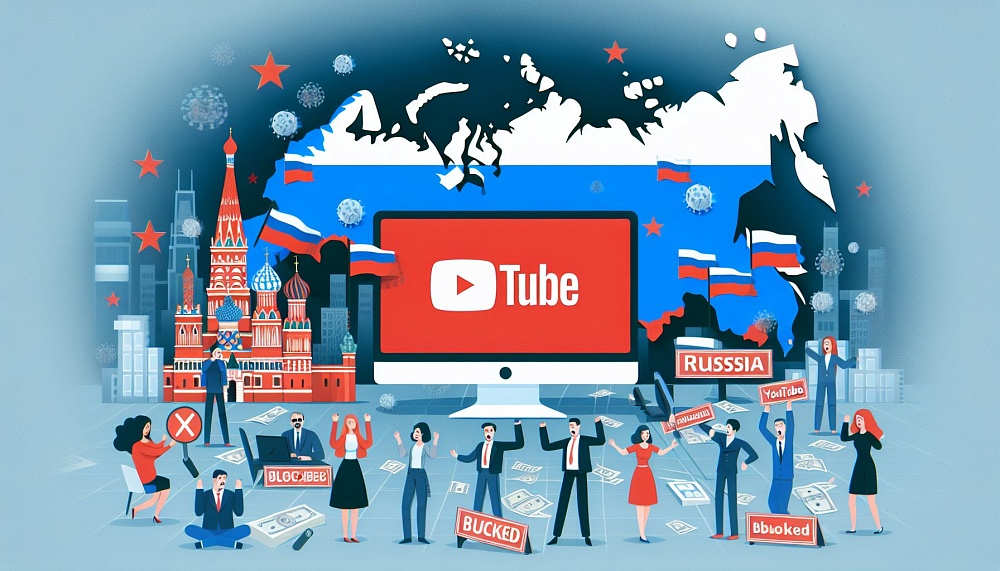 Блокировка YouTube в России: массовые жалобы пользователей