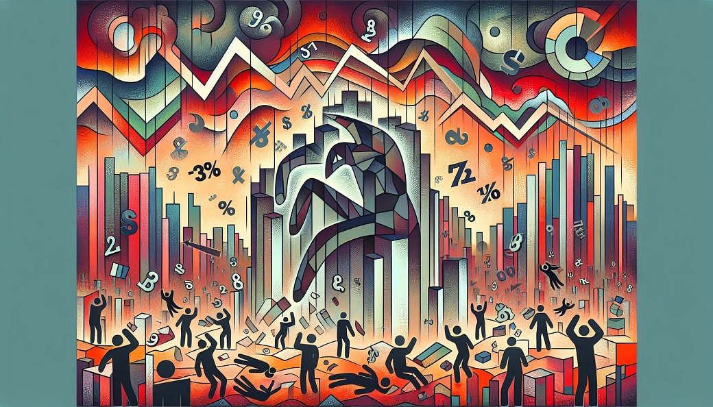 Российские фондовые индексы обвалились: Мосбиржа -3,31%, РТС -3,29% на фоне ухудшающейся геополитической ситуации