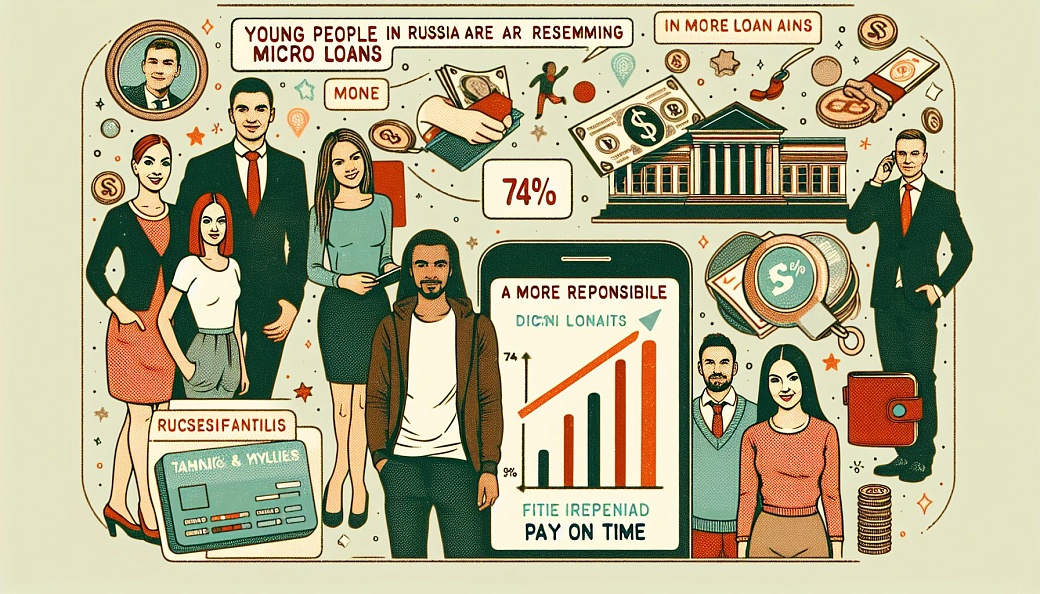 Молодежь в России ответственнее возвращает микрозаймы: 74% платят в срок