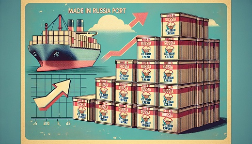 Экспорт российского мороженого в 2025 году вырос на 14%: основные импортеры — Казахстан и Монголия