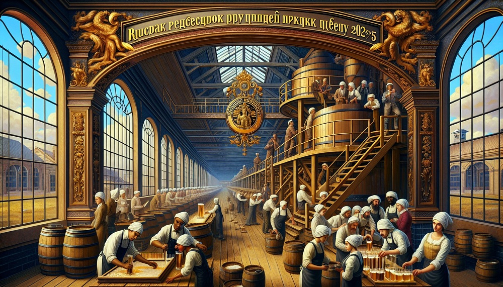 Производство пива в России выросло на 5,7% в начале 2025 года