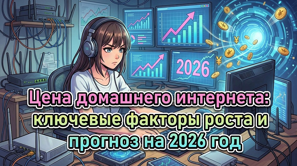 Цена домашнего интернета: ключевые факторы роста и прогноз на 2026 год