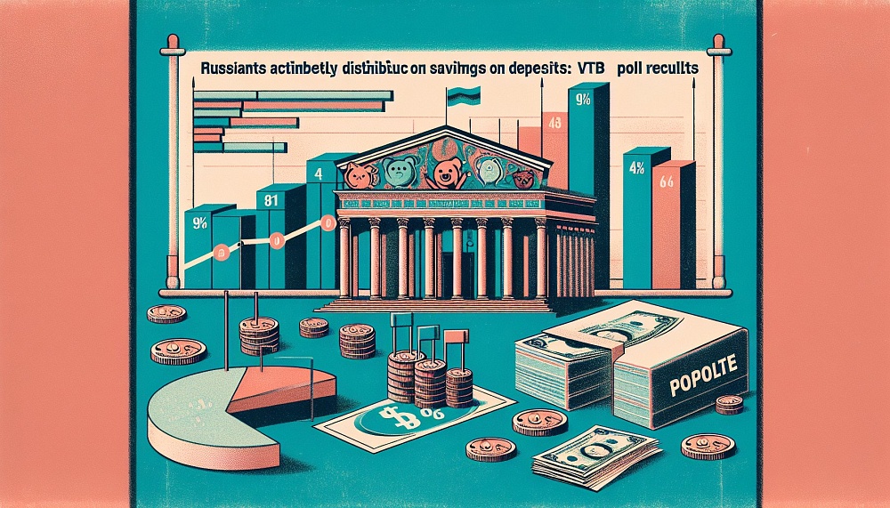 Россияне активно распределяют сбережения на вкладах: результаты опроса ВТБ