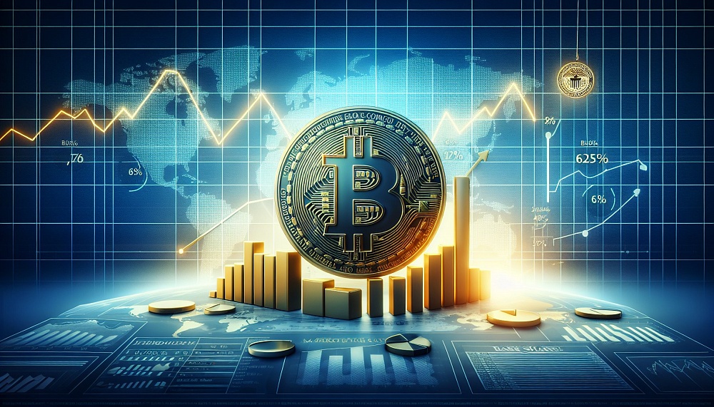 Биткойн укрепляется: доля на крипторынке превысила 63% на фоне ожиданий снижения ставки ФРС