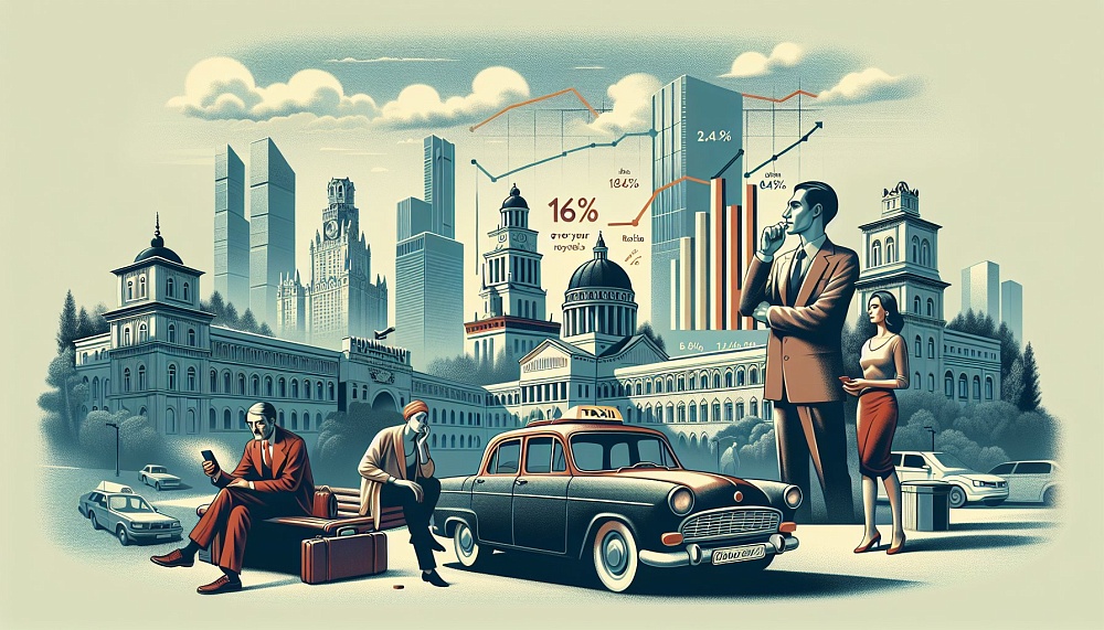 Такси в Москве подорожало на 16% за год: аналитика Яндекс Такси