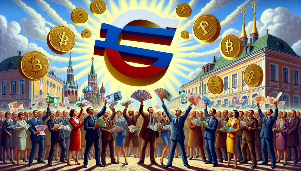 Укрепление рубля остановило продажи иностранной валюты россиянами
