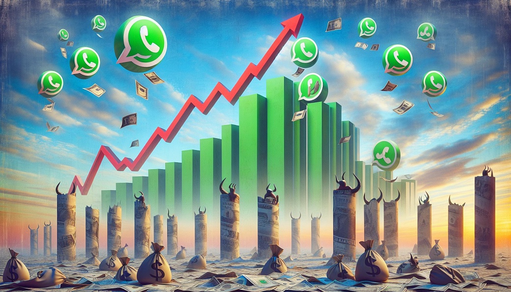 Акции VK взлетели на фоне слухов о возможном запрете WhatsApp в России.