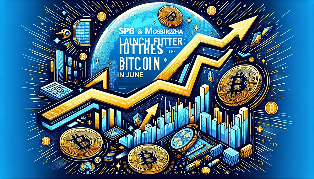 СПБ и Мосбиржа запускают фьючерсы на индекс биткойна в июне