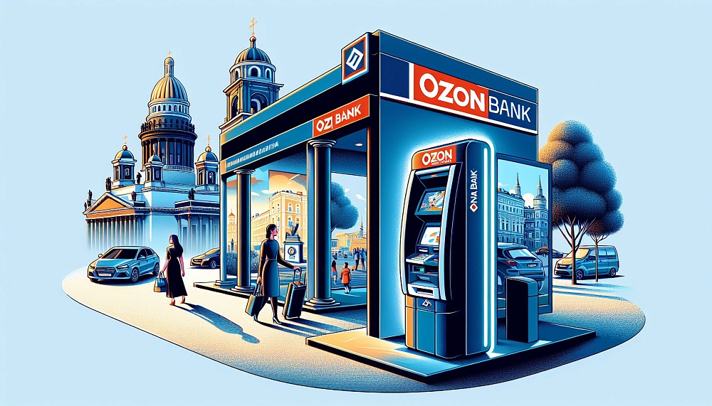 Ozon Банк устанавливает банкоматы в гипермаркетах «О’КЕЙ» — первым стал Санкт-Петербург