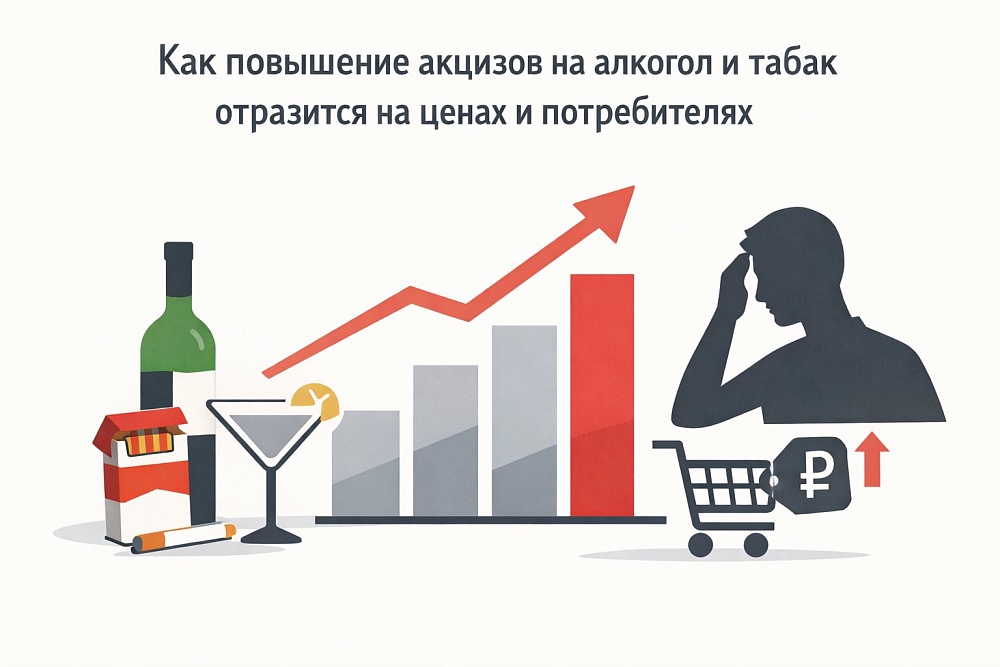 Как повышение акцизов на алкоголь и табак отразится на ценах и потребителях