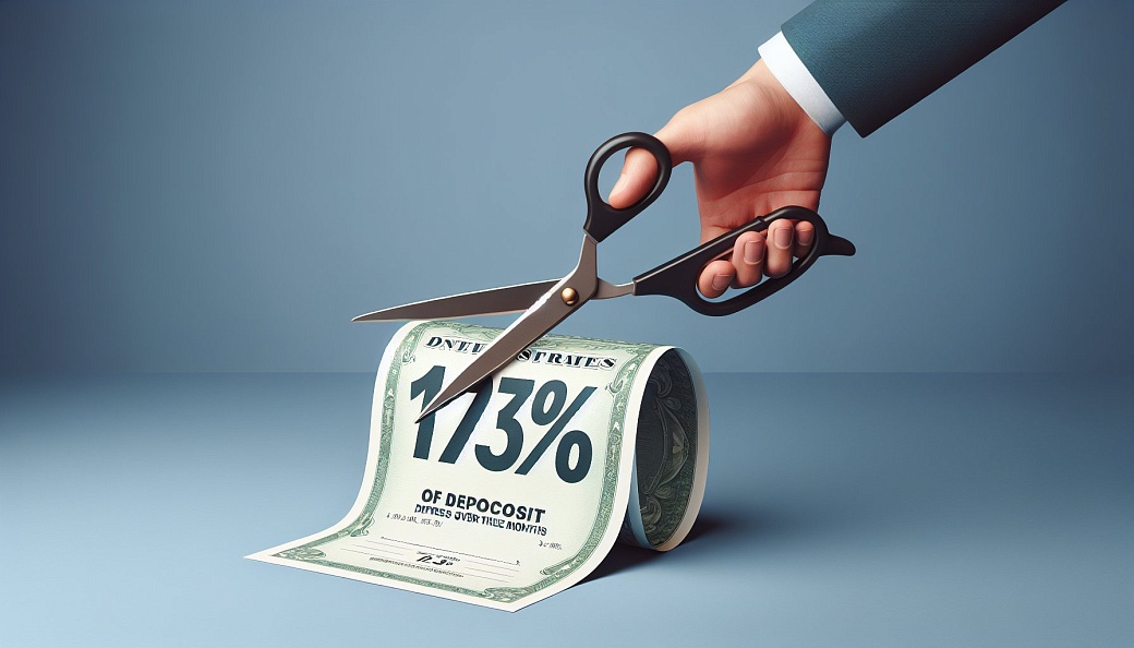 ВТБ снижает ставки по вкладам: максимальная доходность до 17,3% на три месяца