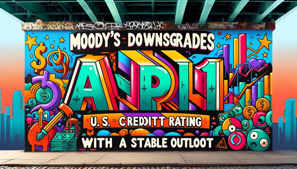 Moody's снизило кредитный рейтинг США до AA1 с прогнозом стабильный