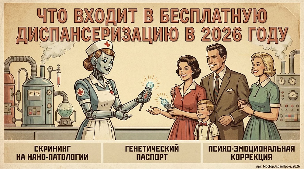 Что входит в бесплатную диспансеризацию в 2026 году