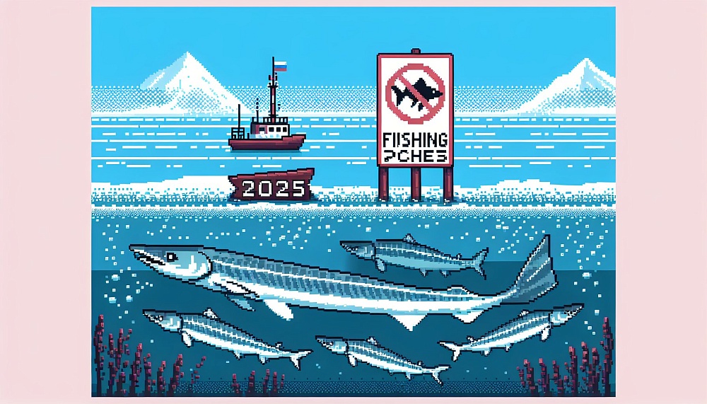Продление запрета на вылов осетров в Каспийском море до 2025 года предложено Росрыболовством