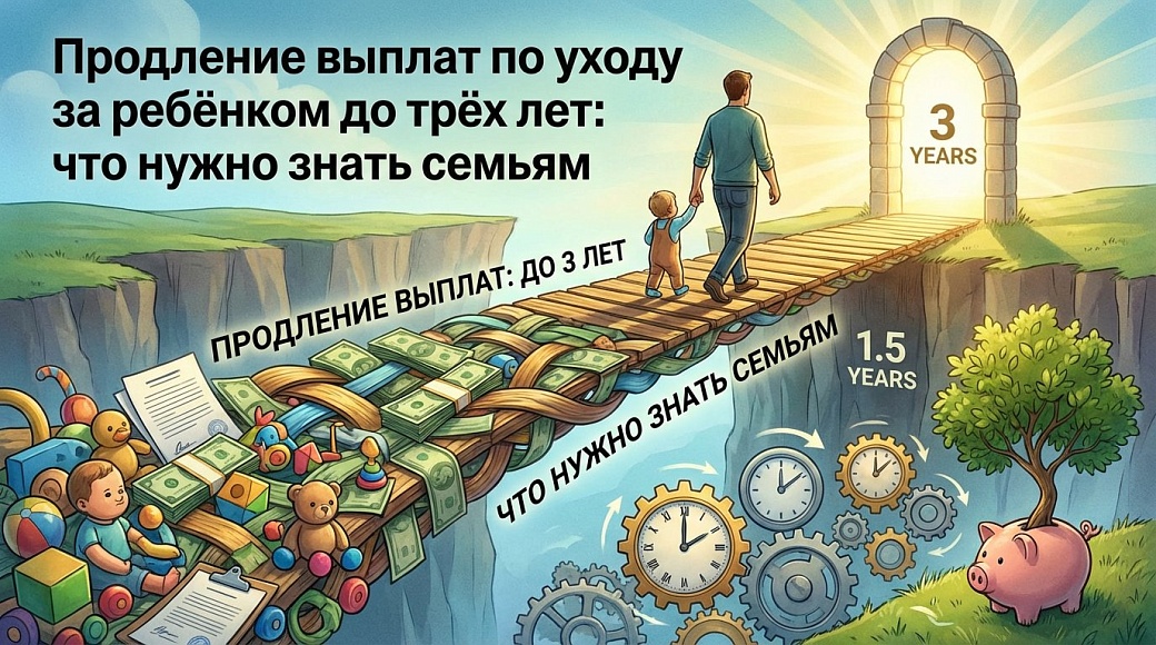 Продление выплат по уходу за ребёнком до трёх лет: что нужно знать семьям