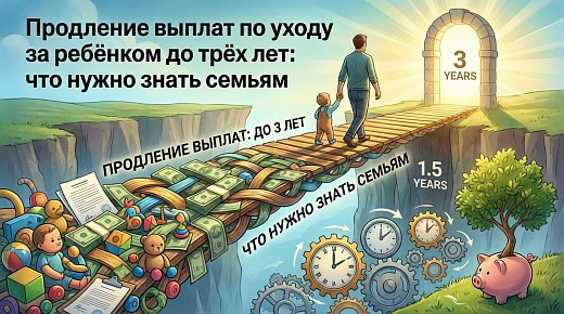 Продление выплат по уходу за ребёнком до трёх лет: что нужно знать семьям