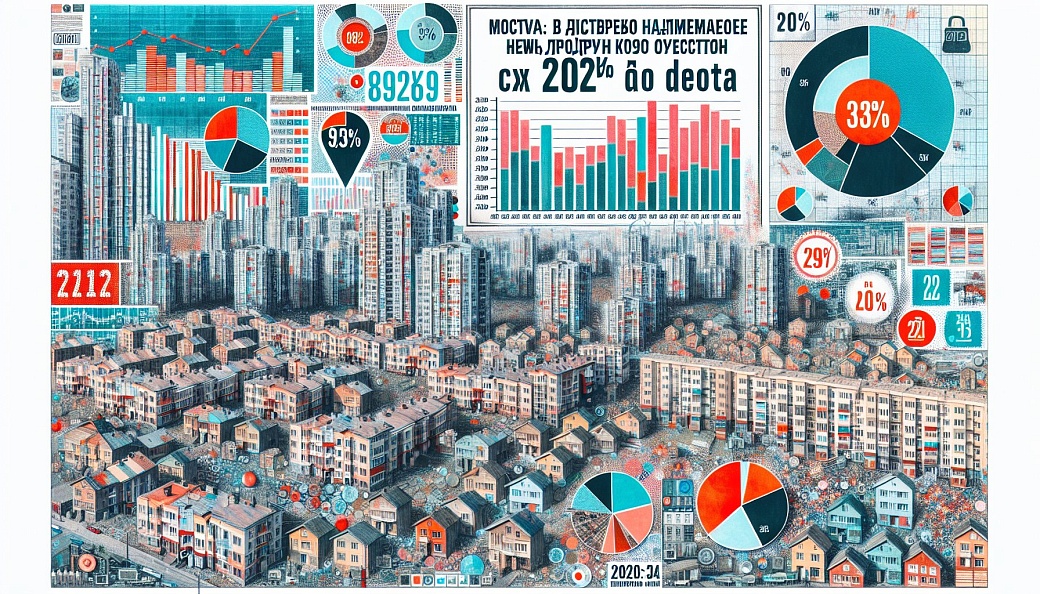 «Москва: в 2024 году введено наименьшее количество новых жилых объектов с 2020 года»