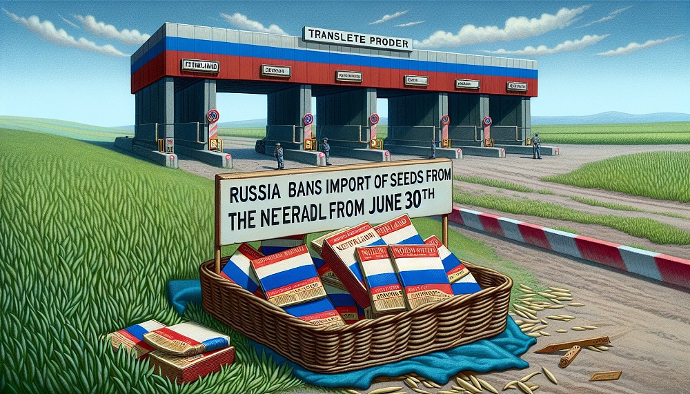 Россия запрещает ввоз семян из Нидерландов с 30 июня