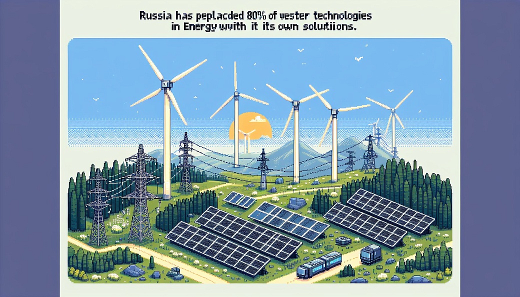 Цивилев: Россия заместила 80% западных технологий в энергетике собственными решениями