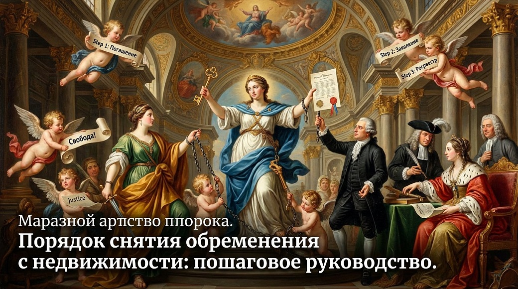 Порядок снятия обременения с недвижимости: пошаговое руководство