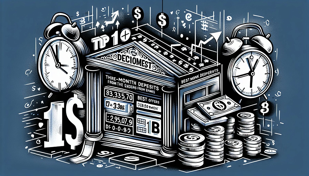 Топ-10 трехмесячных вкладов: лучшие предложения от банков на конец декабря 2024 года