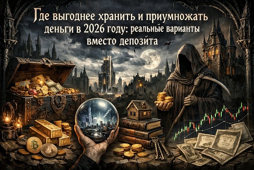 Где выгоднее хранить и приумножать деньги в 2026 году: реальные варианты вместо депозита
