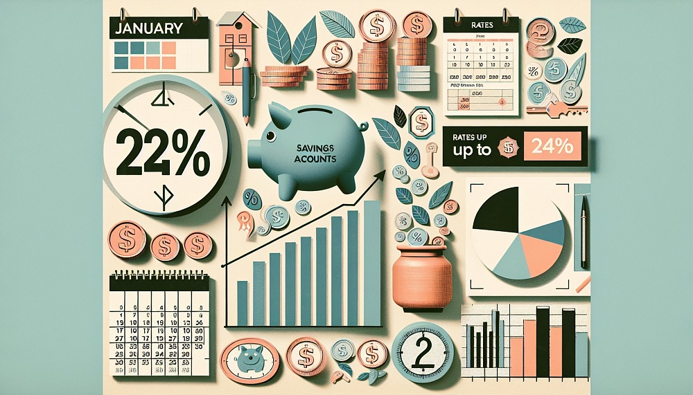 Лучшие накопительные счета января: ставки до 24% годовых