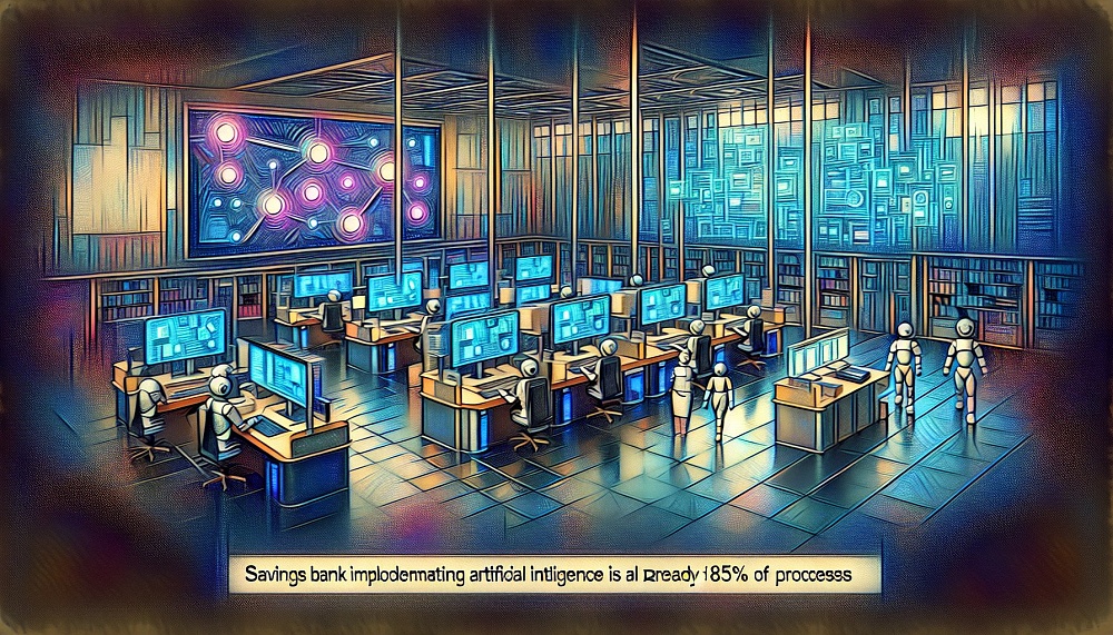Сбербанк внедряет искусственный интеллект: в 85% процессов уже присутствует ИИ